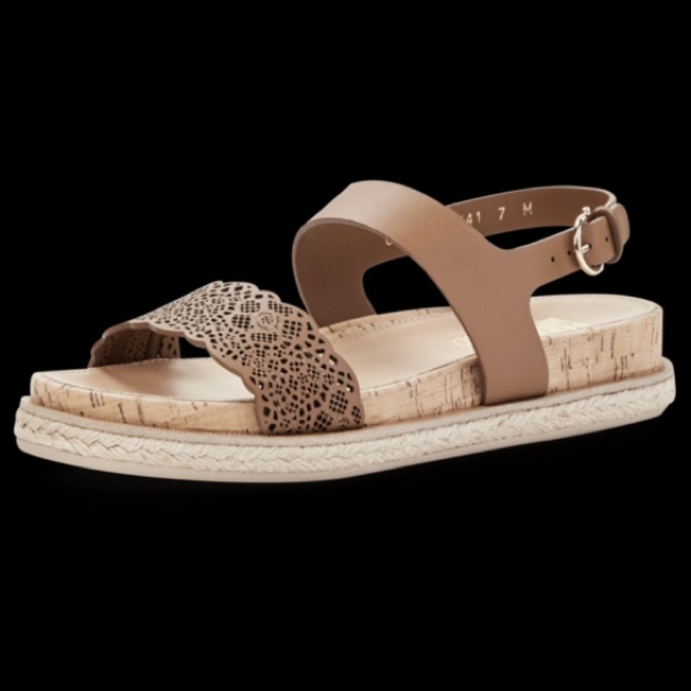 Salvatore Ferragamo Gianette laser cut sandal